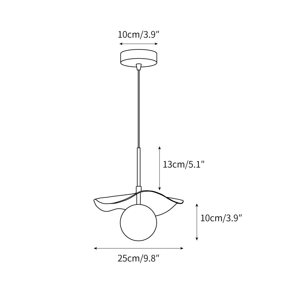 Himeron Organic Pendant Light