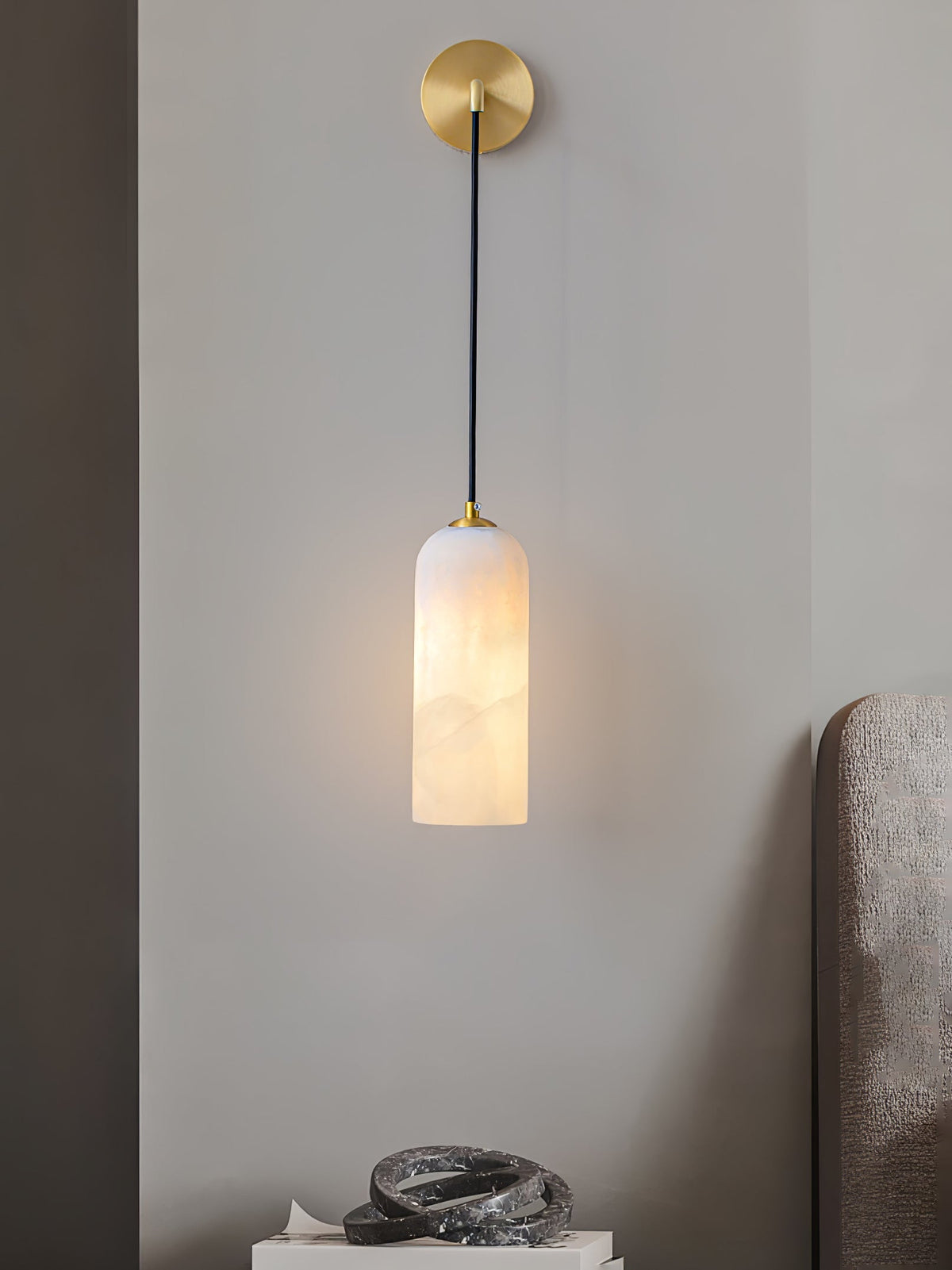 Monty Alabaster Wall Lamp – detail 14