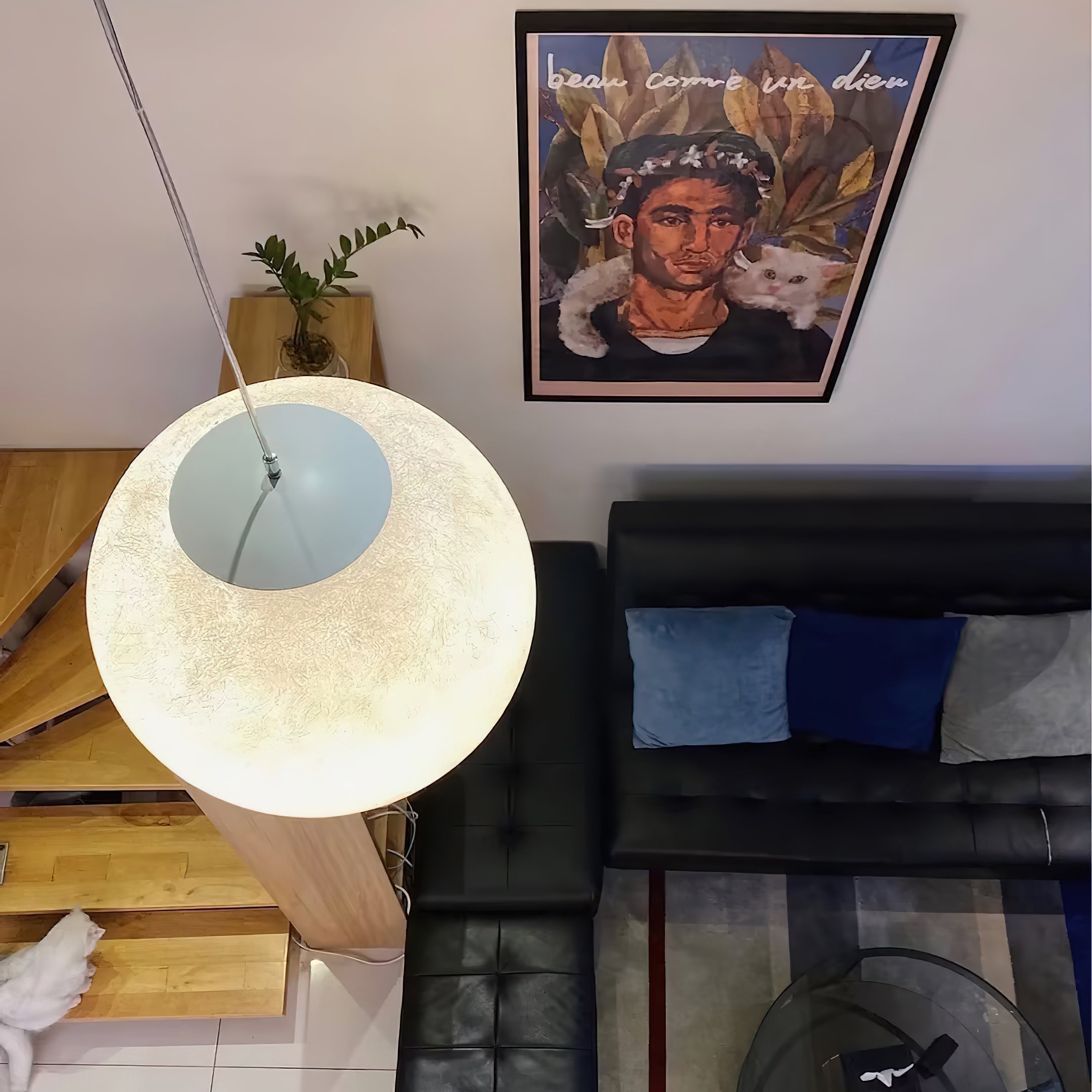 Hubelora Globe Pendant Light