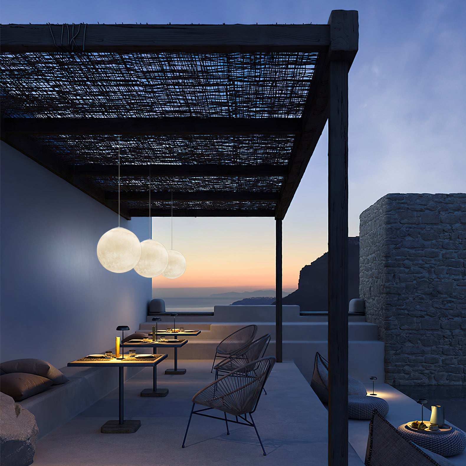 Hubelora Globe Pendant Light