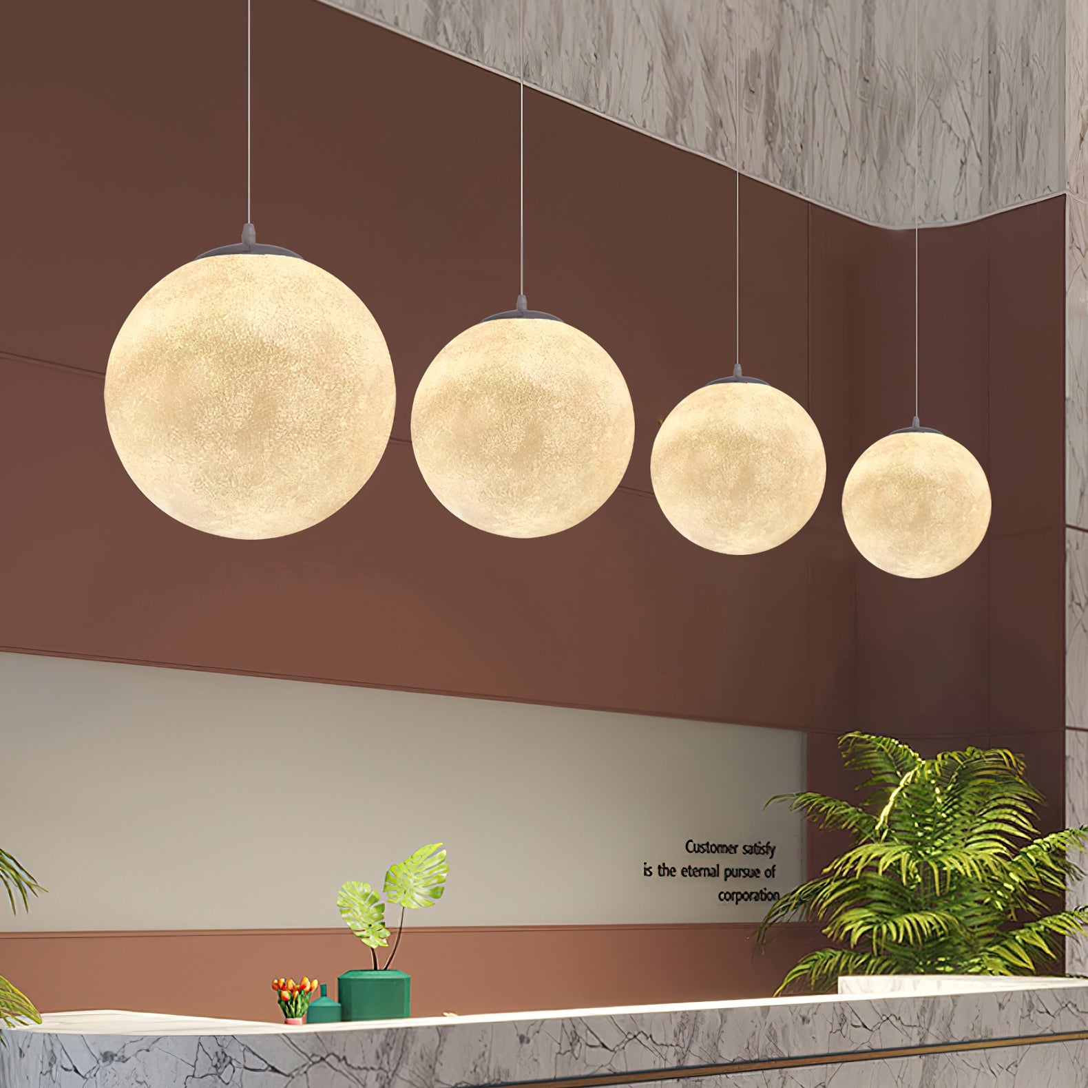 Hubelora Globe Pendant Light