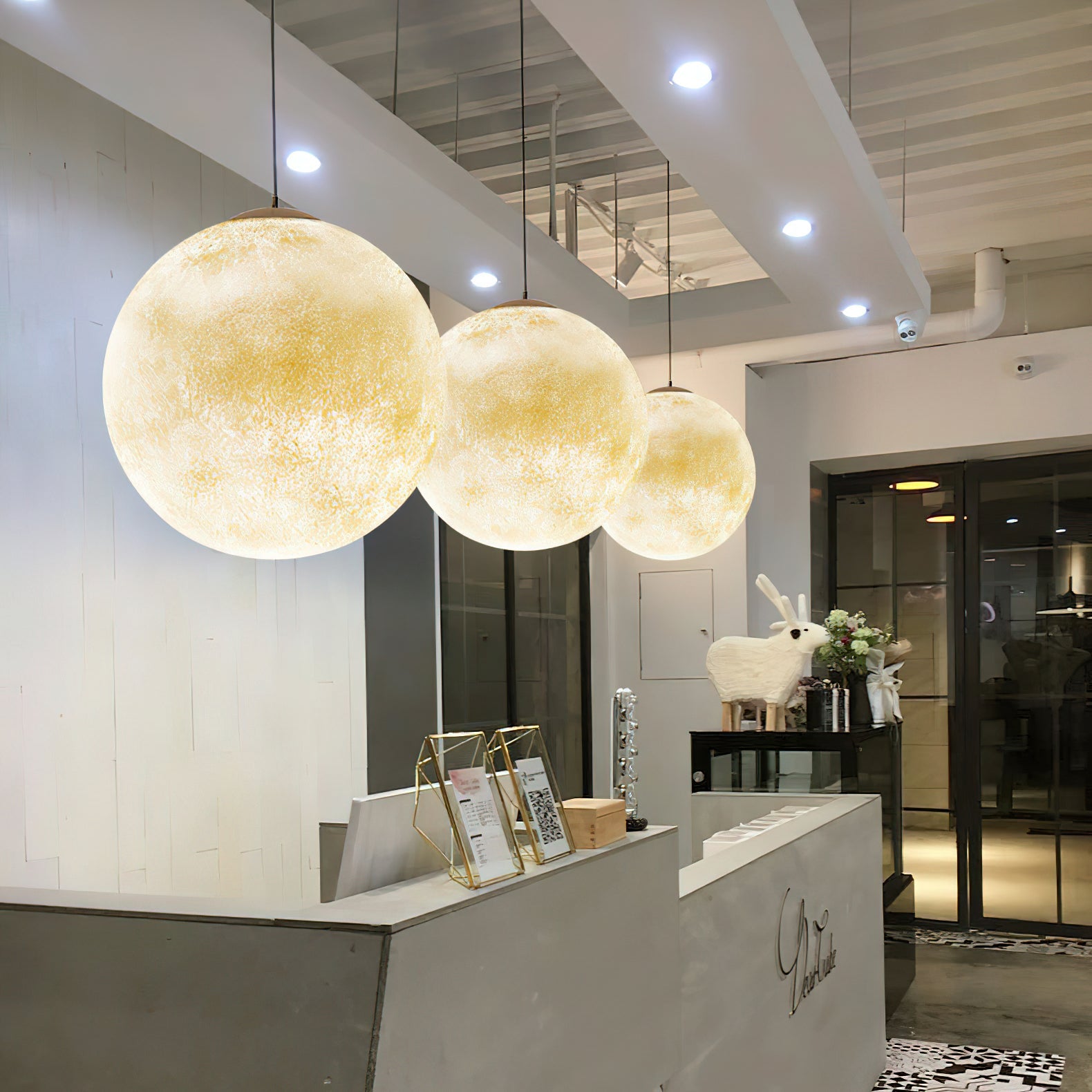 Hubelora Globe Pendant Light