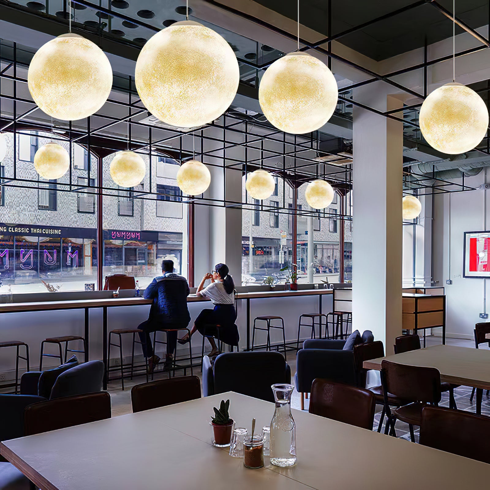 Hubelora Globe Pendant Light