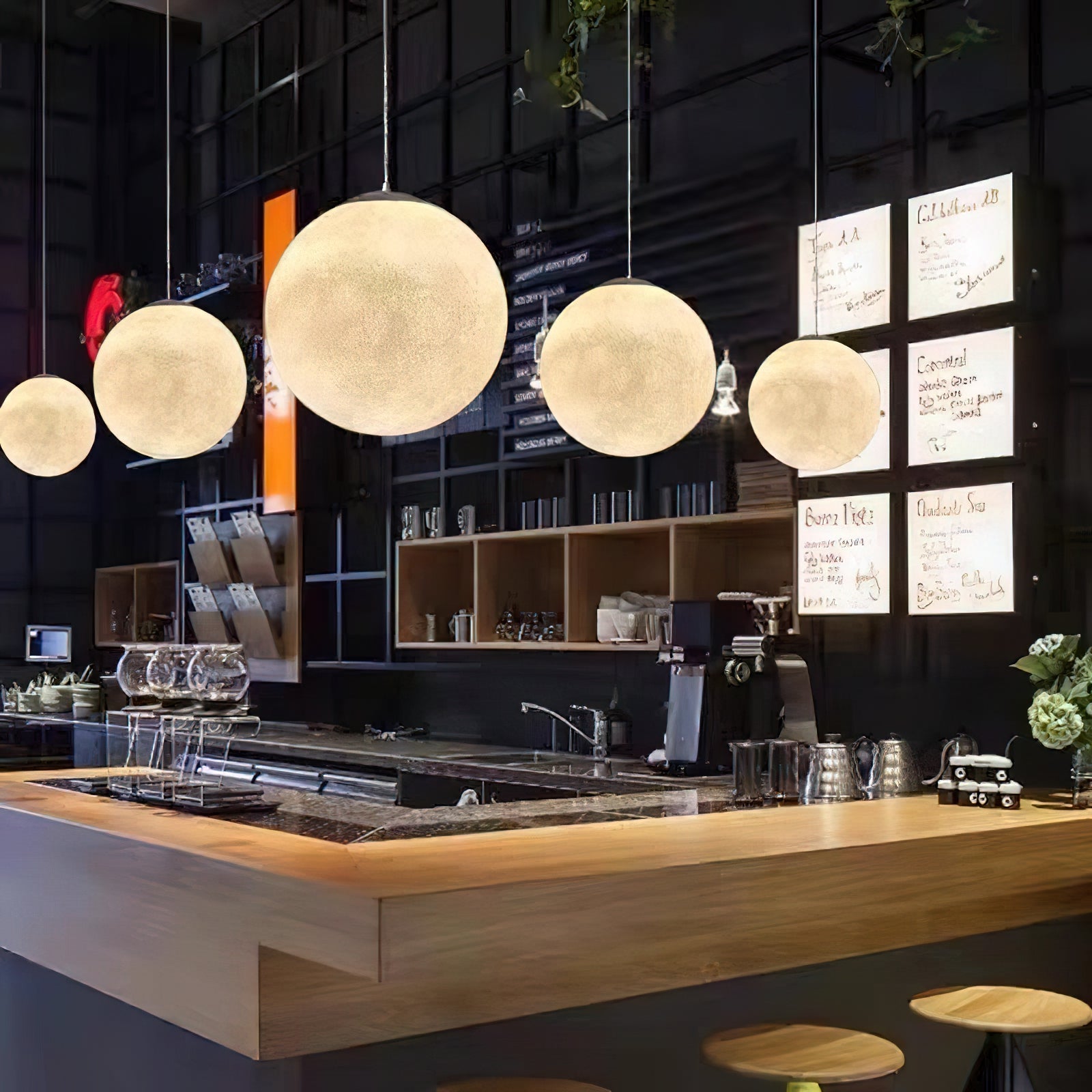 Hubelora Globe Pendant Light