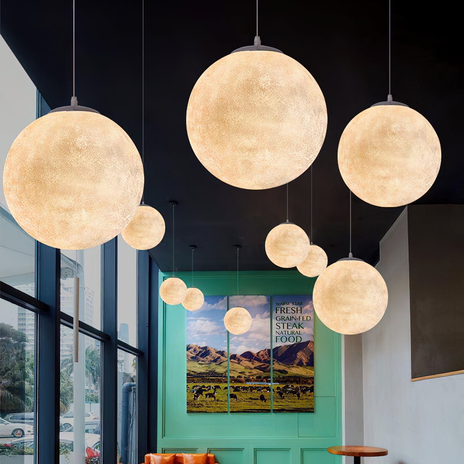 Hubelora Globe Pendant Light