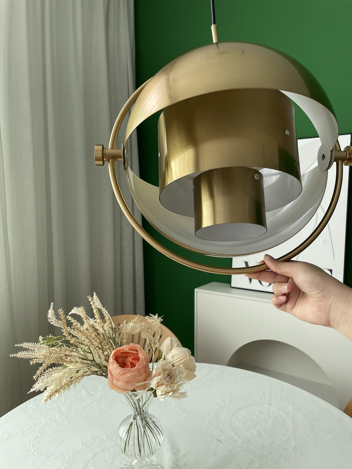 Zive Sculptural Pendant Light