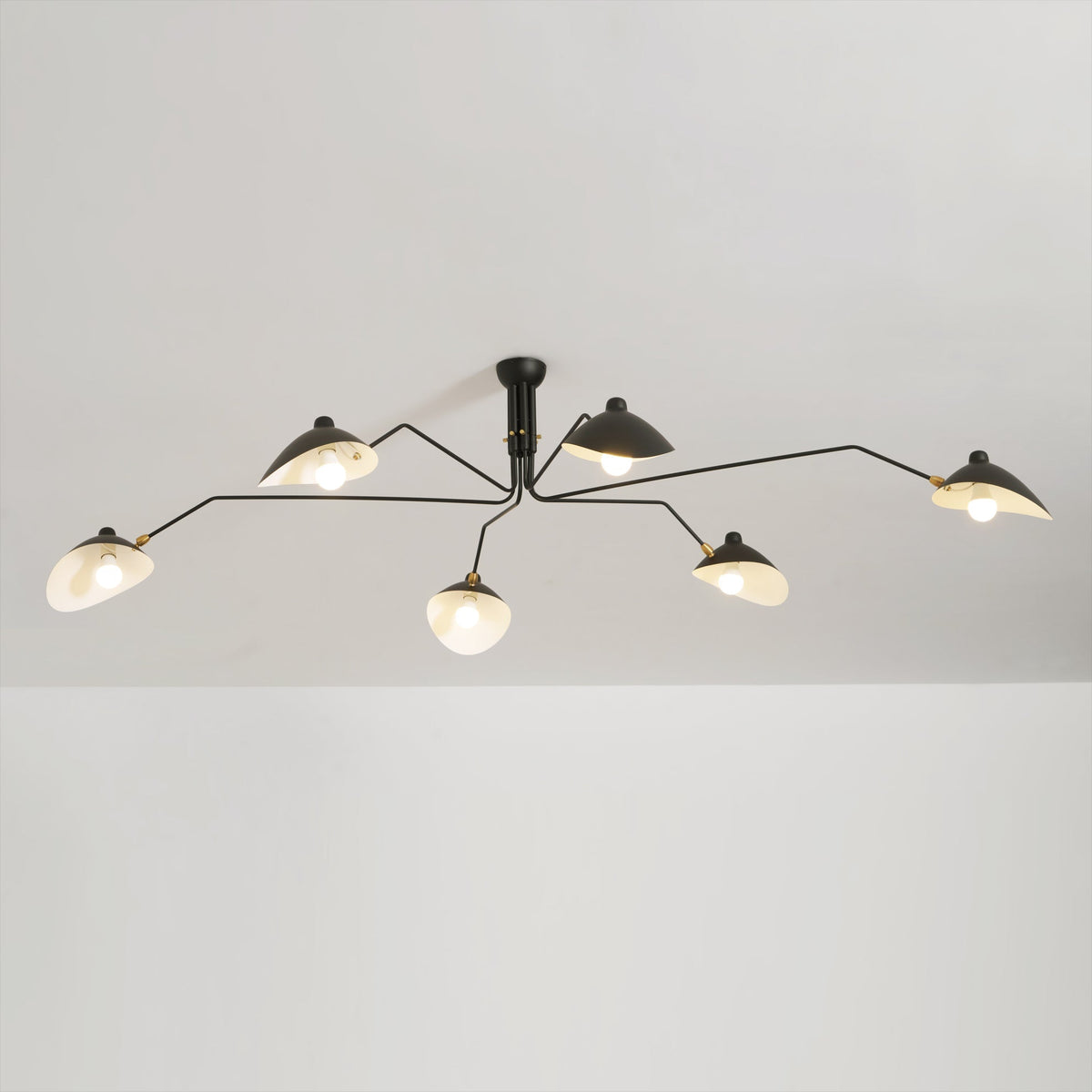 the mid-century spider-arm Ceiling Light A - Vakkerlight