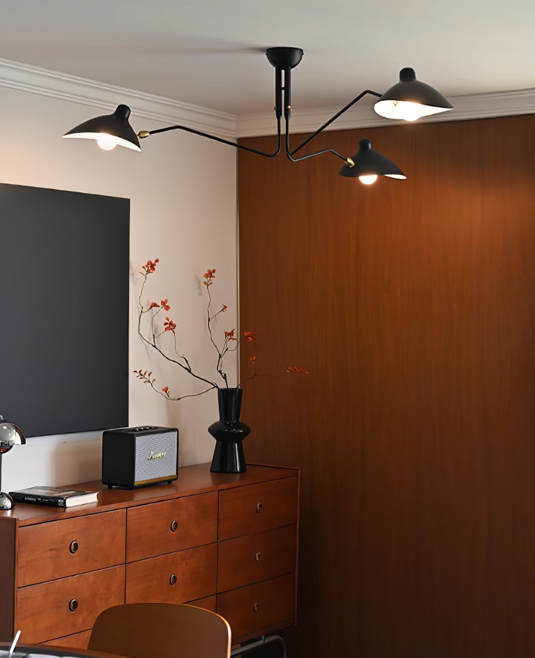 the mid-century spider-arm Ceiling Light A - Vakkerlight