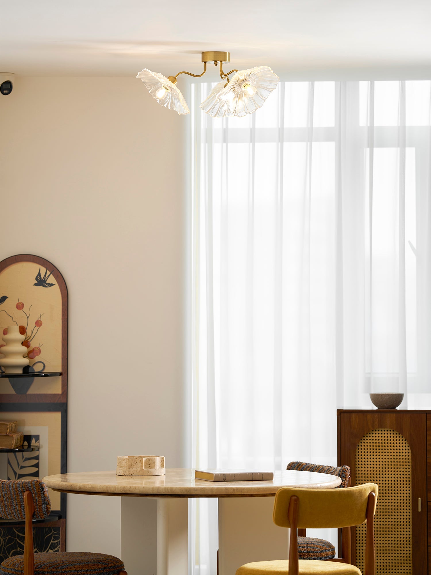 Leirova Lotus Leaf Ceiling Light