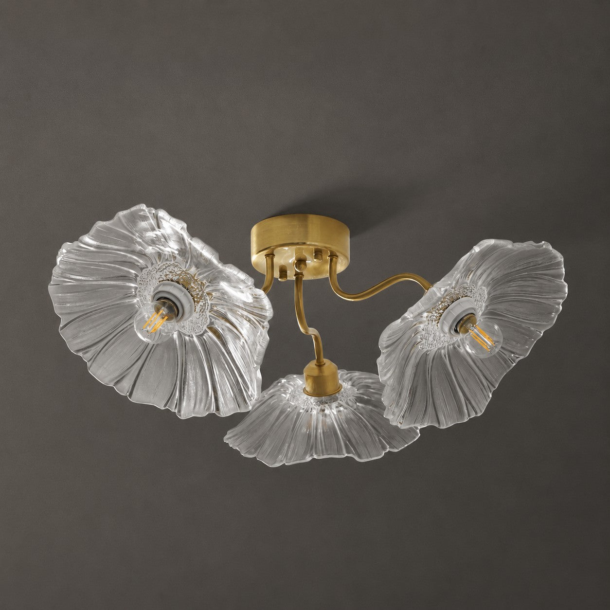 Leirova Lotus Leaf Ceiling Light