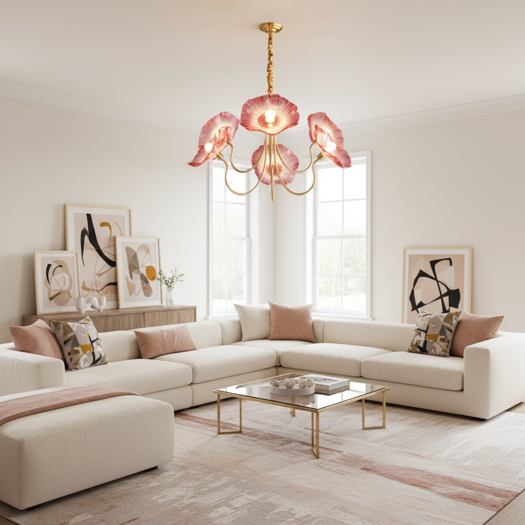 Belovora Floral Chandelier