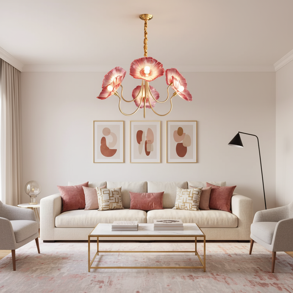 Belovora Floral Chandelier