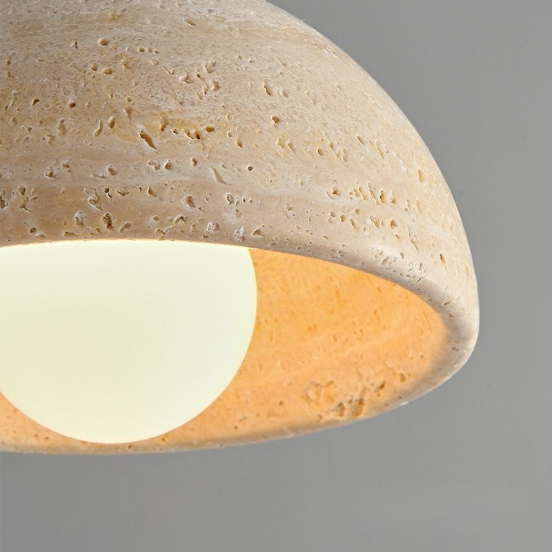 Pleno Travertine Pendant Light