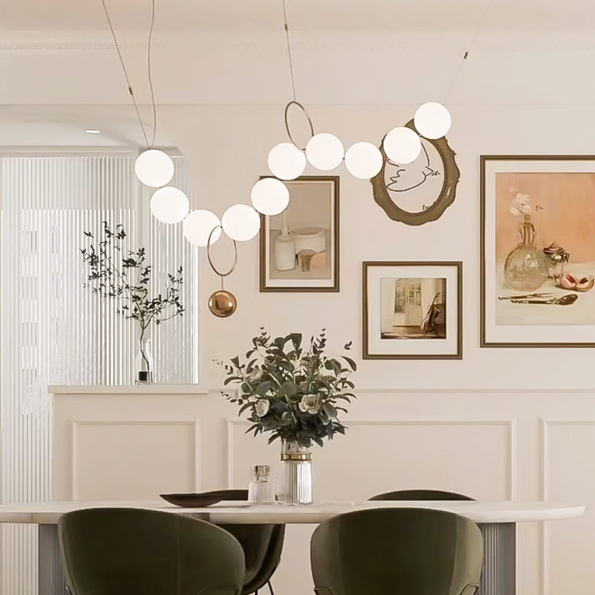 Loxe Globe Chandelier