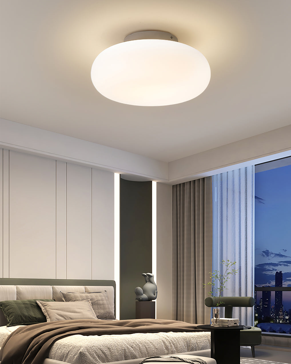 Univi Ellipsoid Ceiling Light