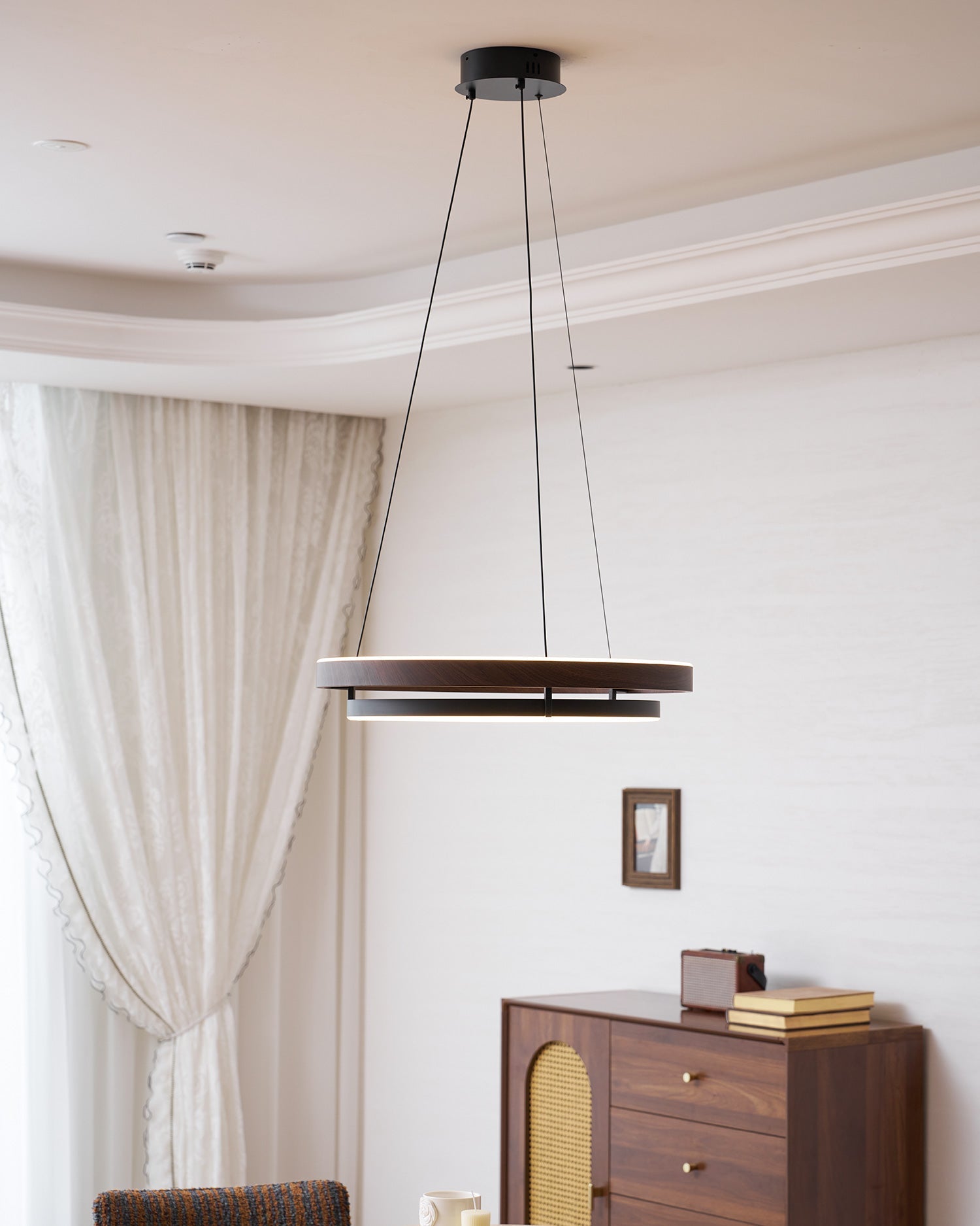Aravessa Double Ring Chandelier