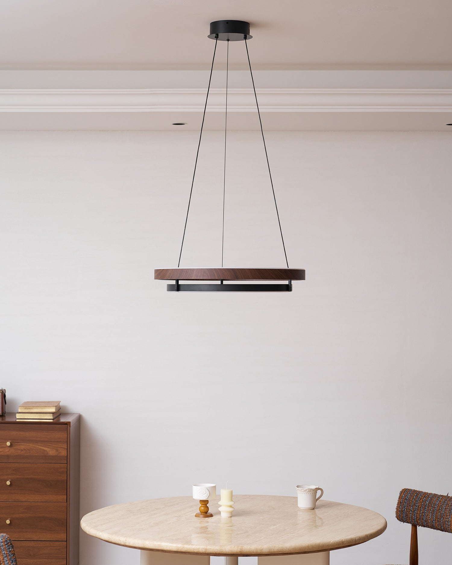 Aravessa Double Ring Chandelier