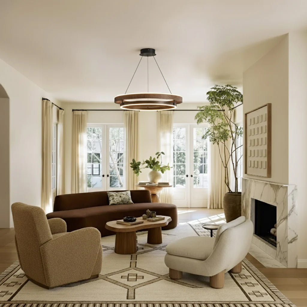 Aravessa Double Ring Chandelier