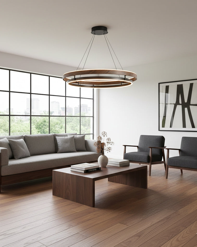Aravessa Double Ring Chandelier