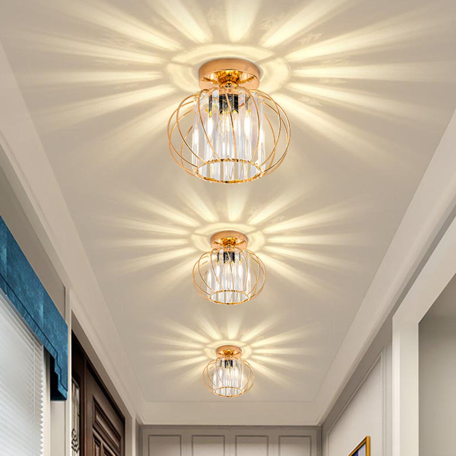 Cossera Crystal Ceiling Light