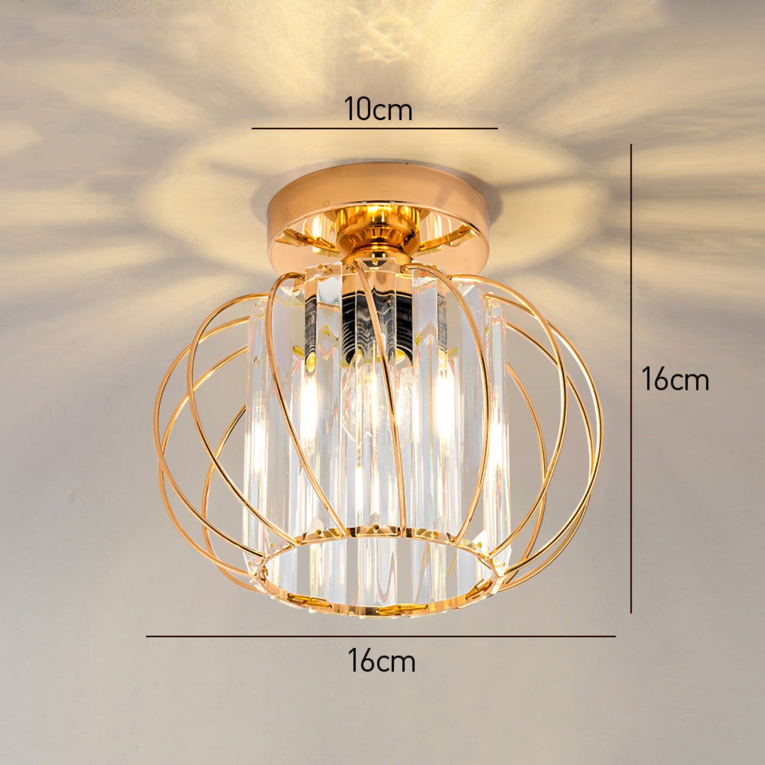 Cossera Crystal Ceiling Light