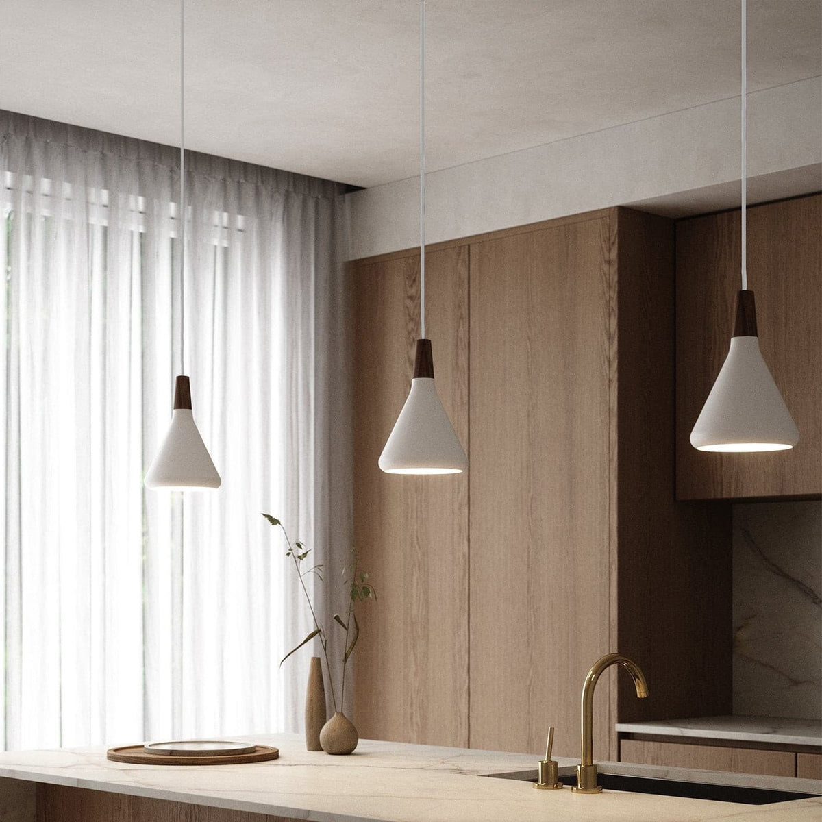 Xefinora Cone Pendant Light