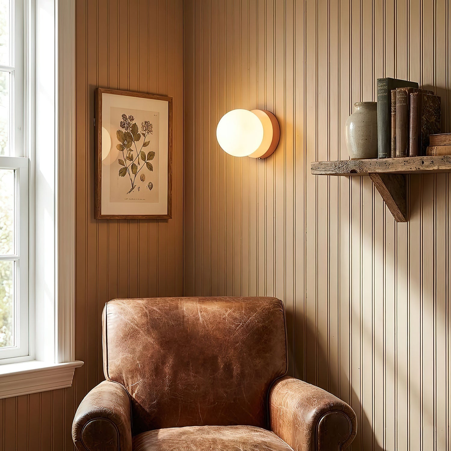 Hogon Globe Wall Light