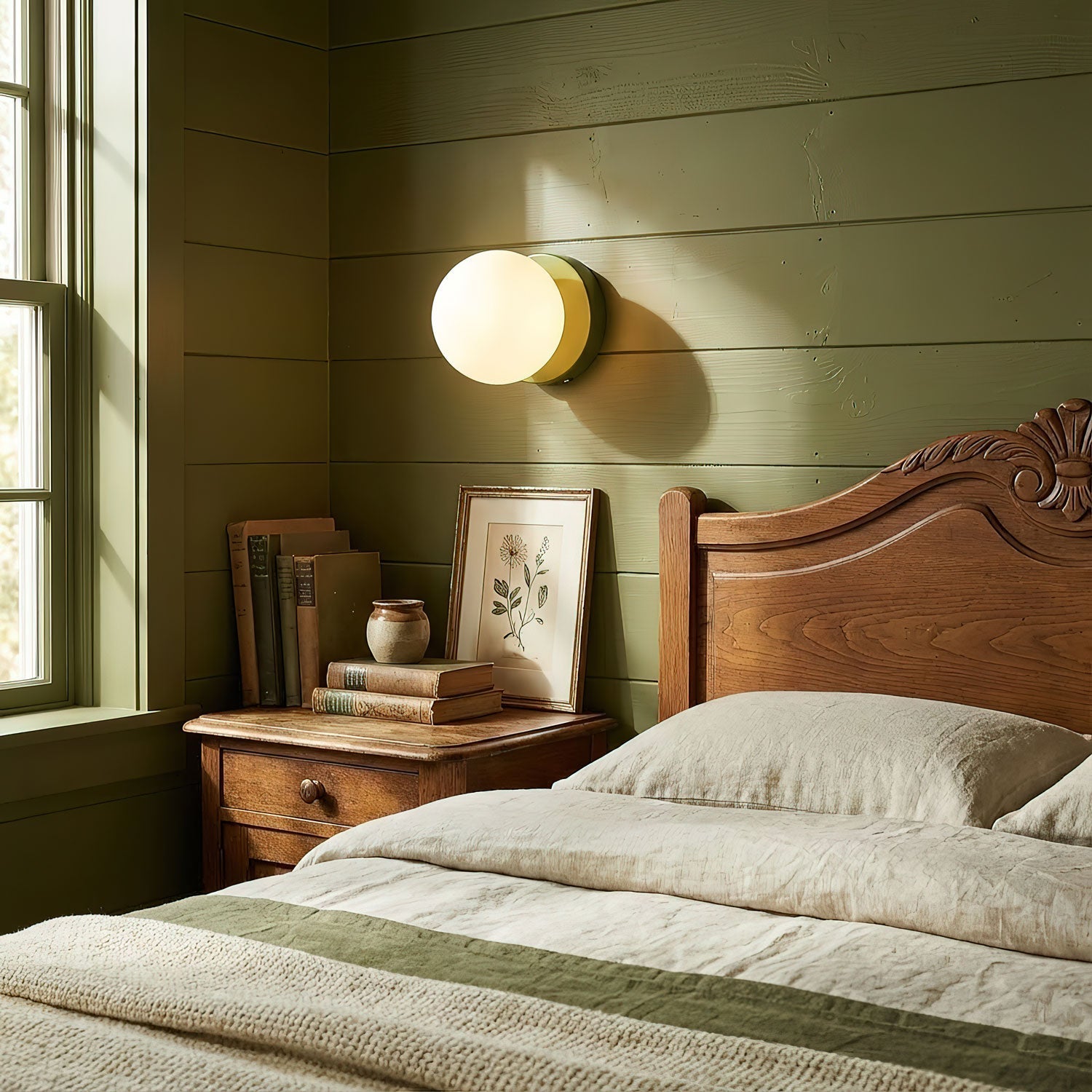 Hogon Globe Wall Light