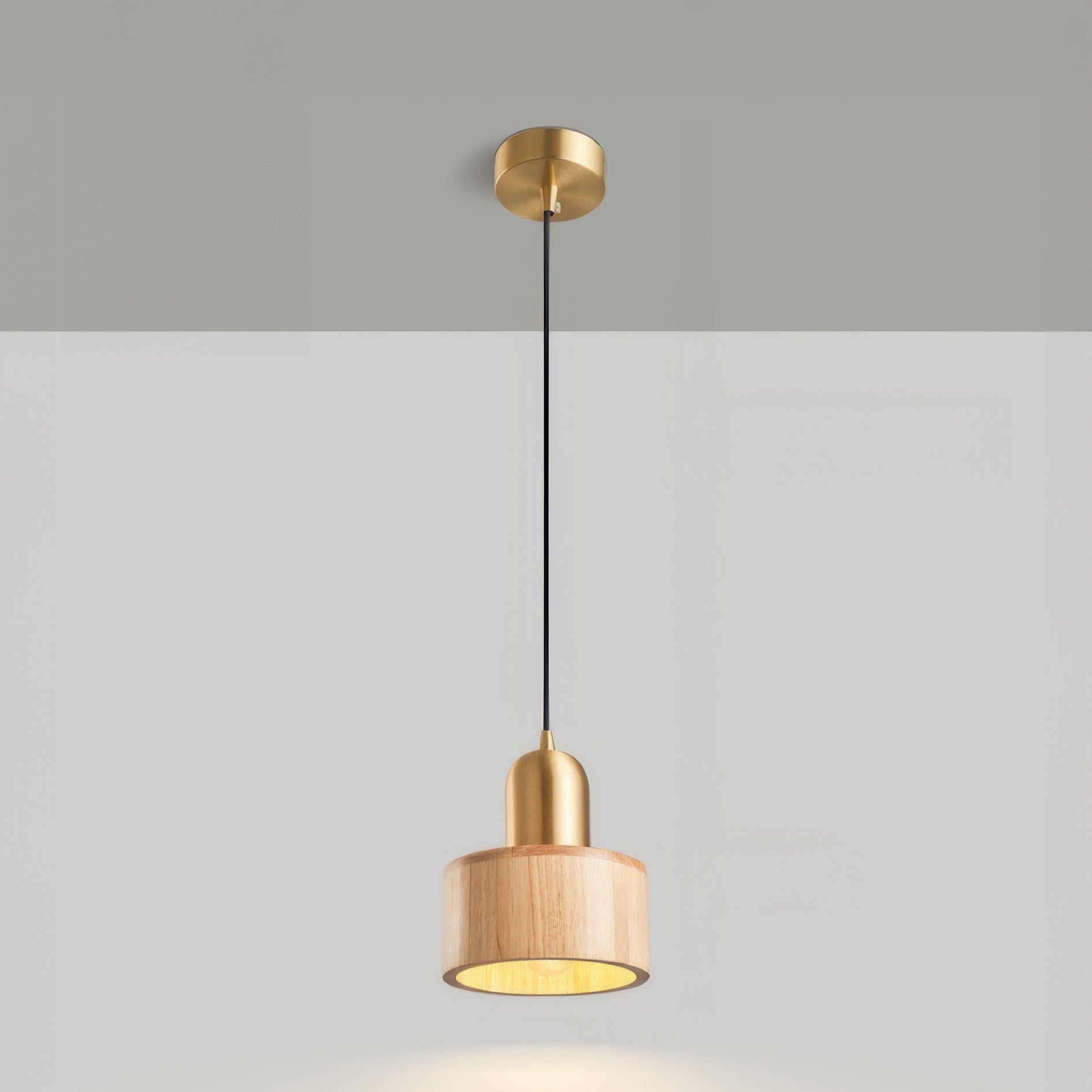 Sery Japanese Cone Pendant Light