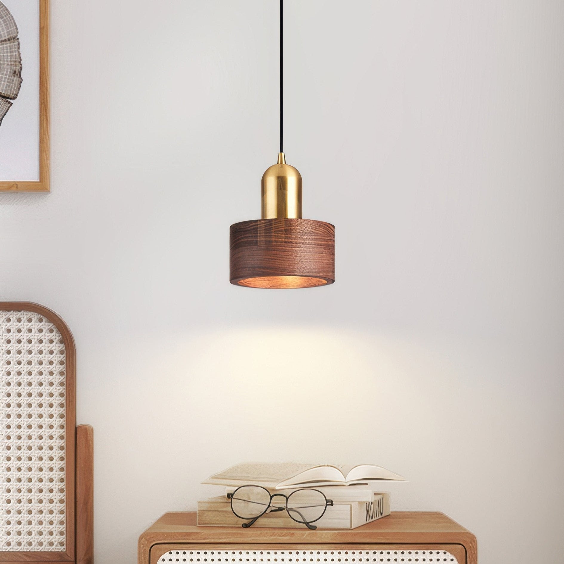 Sery Japanese Cone Pendant Light