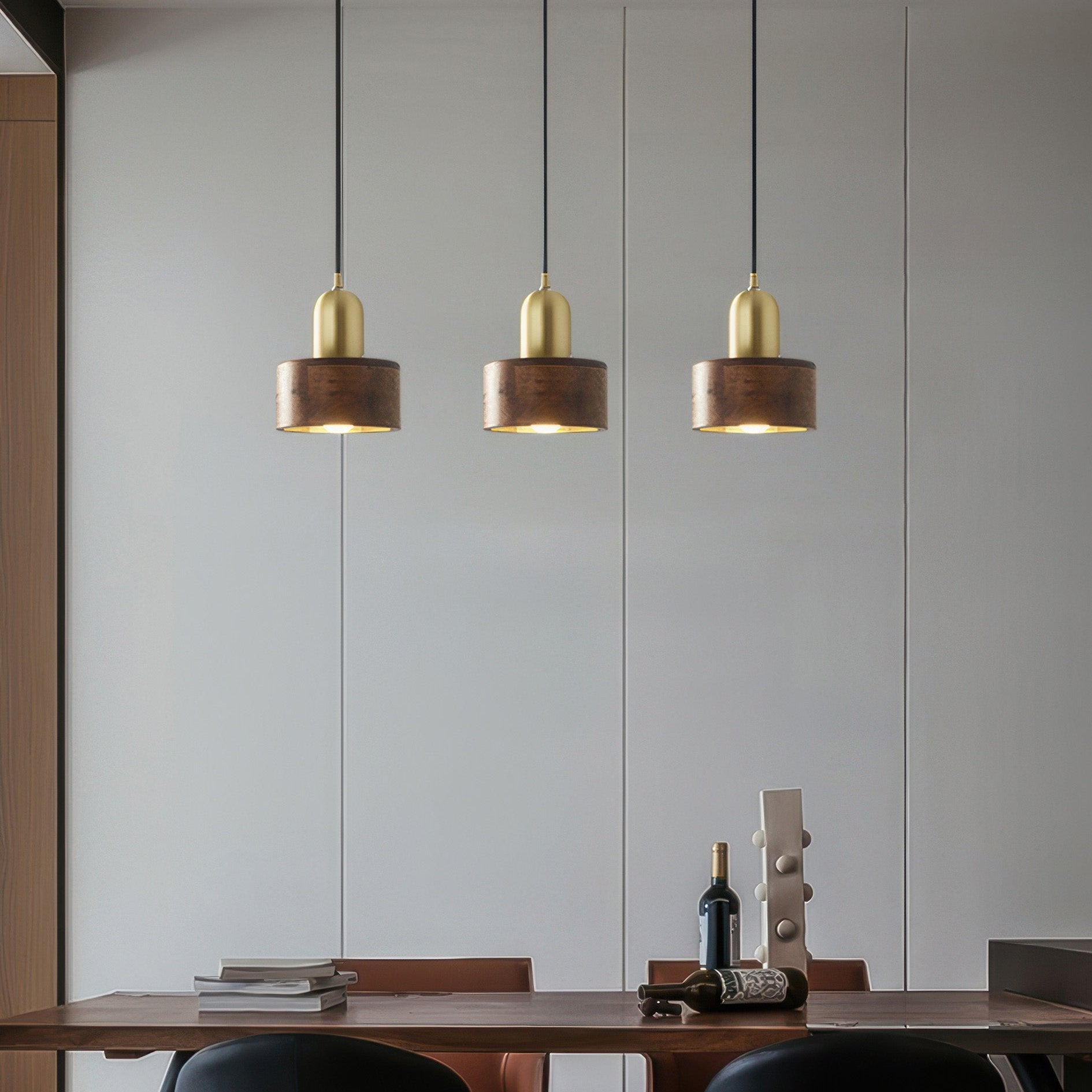 Sery Japanese Cone Pendant Light