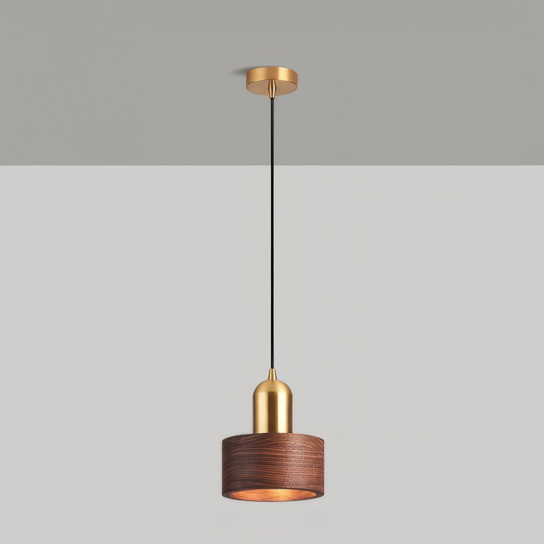 Sery Japanese Cone Pendant Light