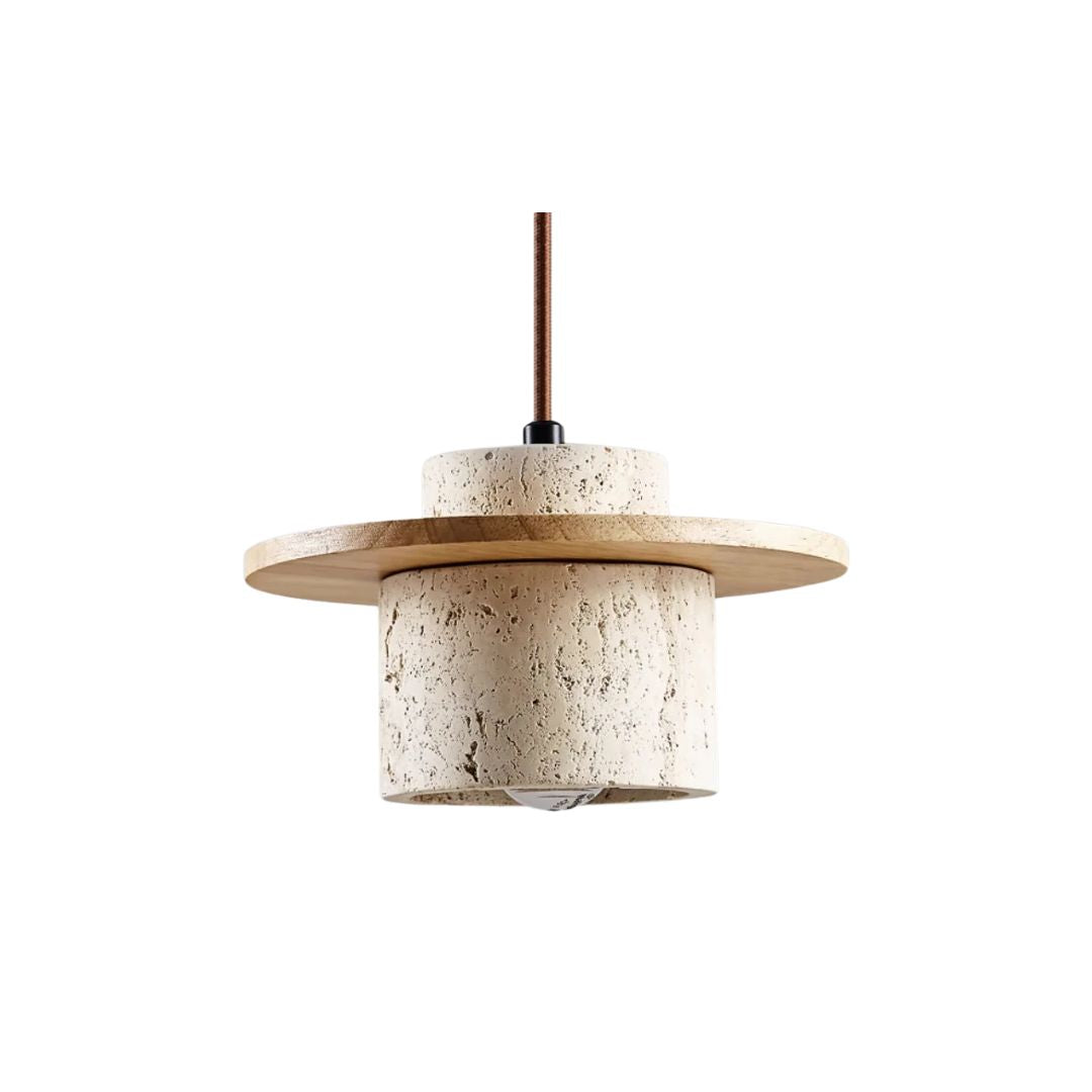 Corsan Travertine Pendant Light