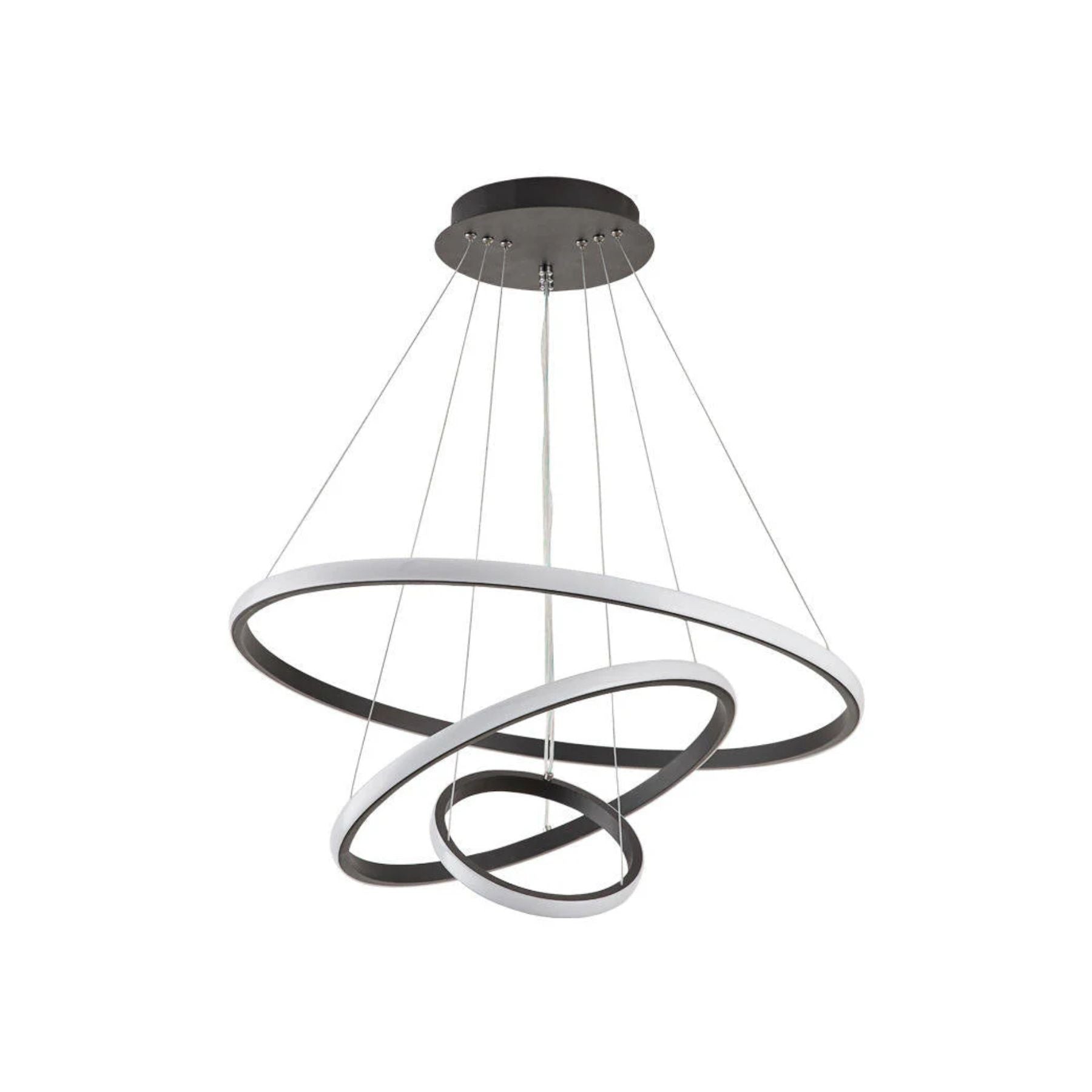 Loora Triple Circle Pendant Light