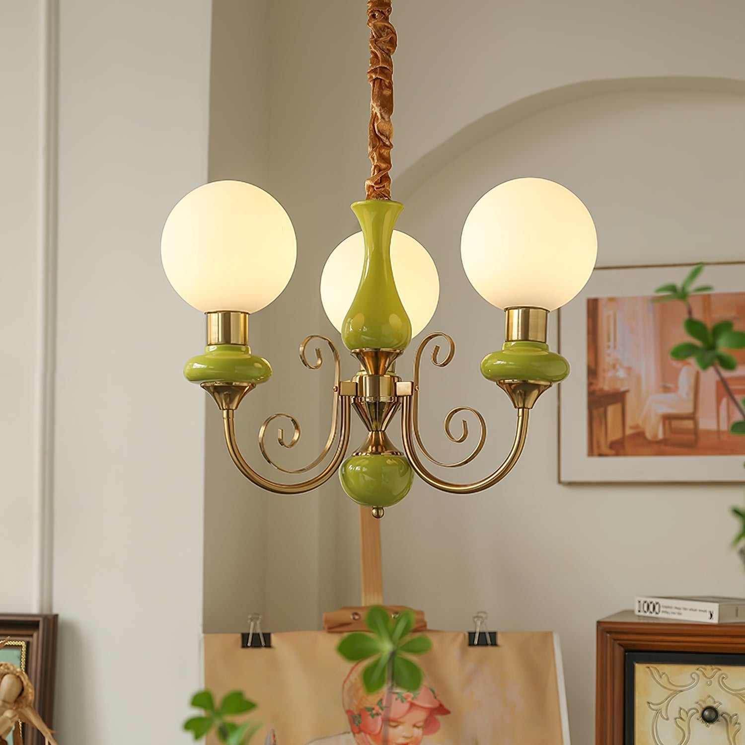 Belvinira Globe Chandelier
