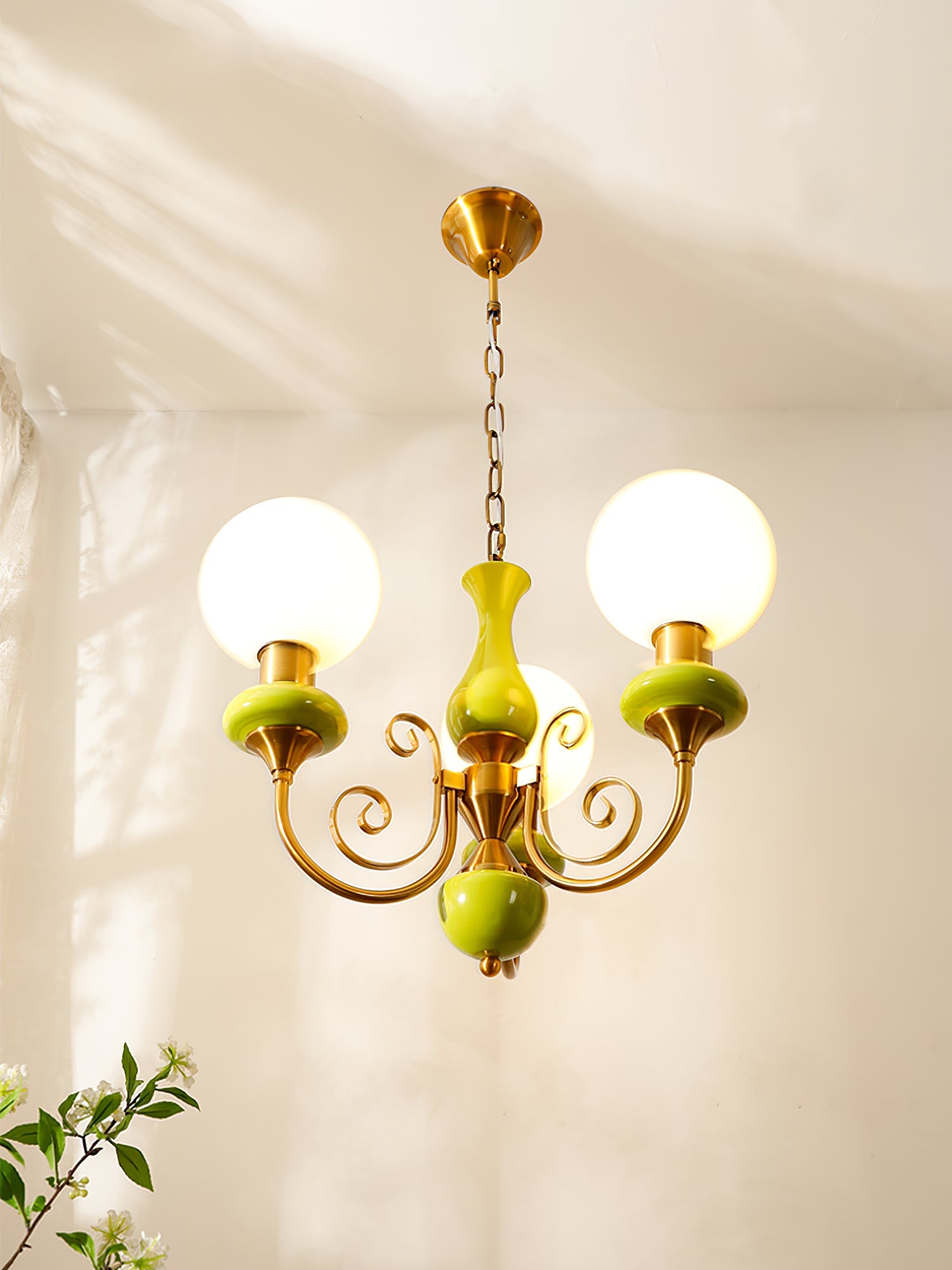 Belvinira Globe Chandelier