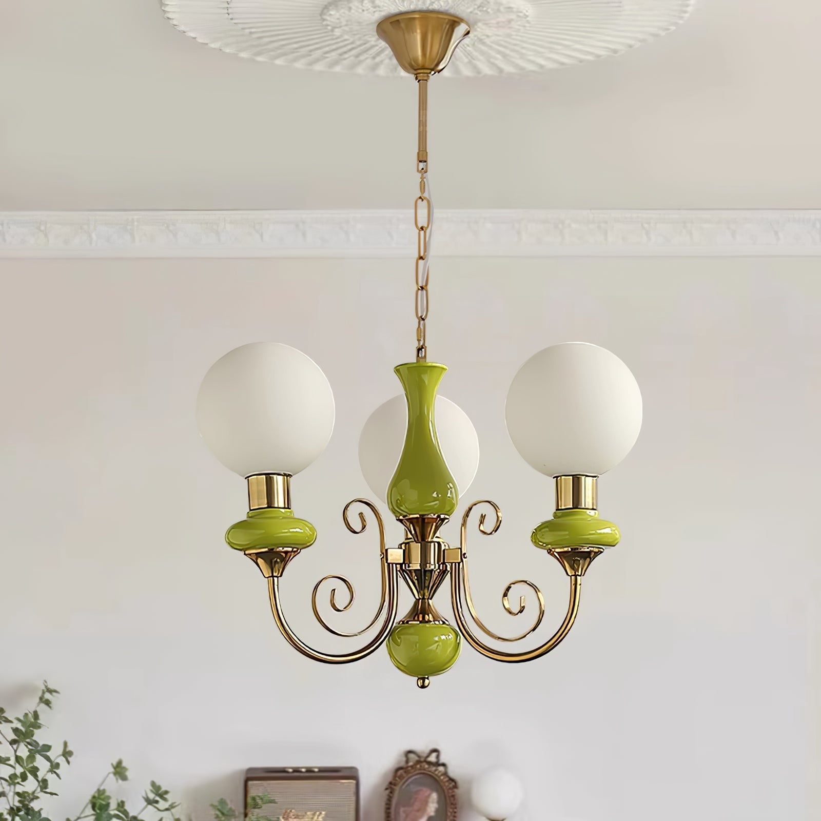 Belvinira Globe Chandelier