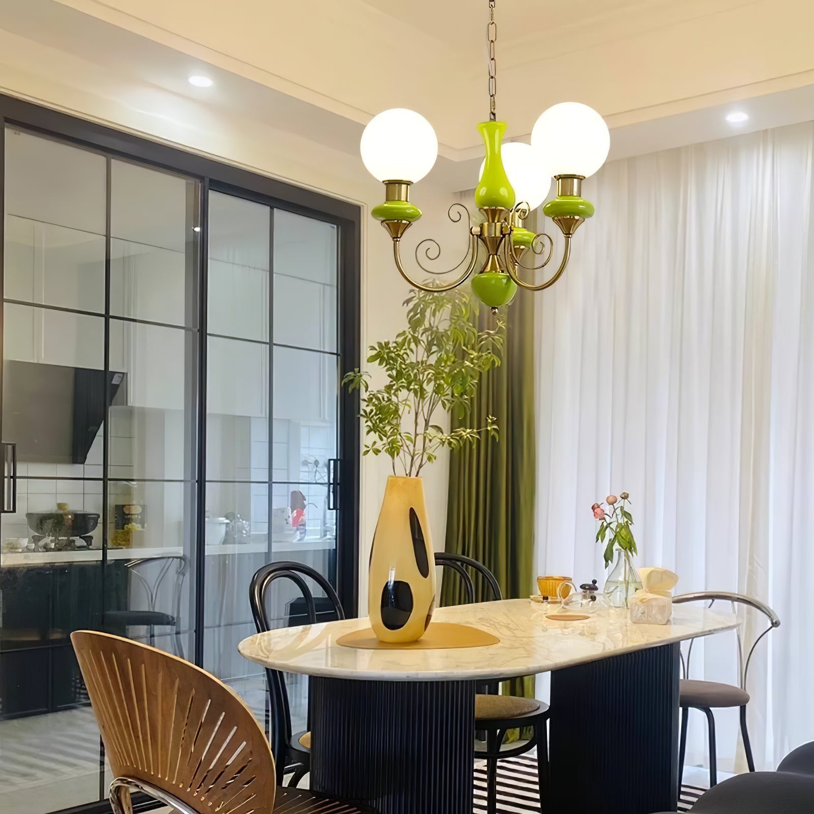 Belvinira Globe Chandelier