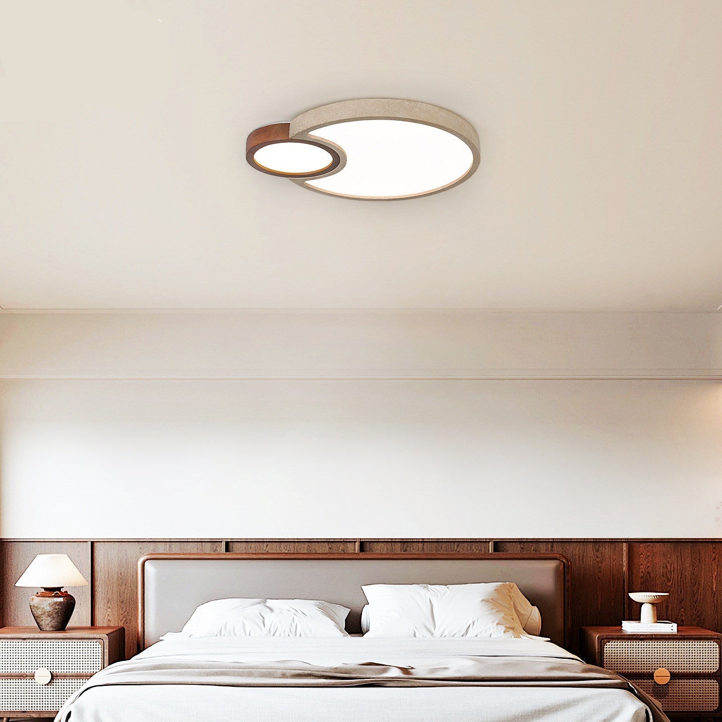Velto Travertine Ceiling Light