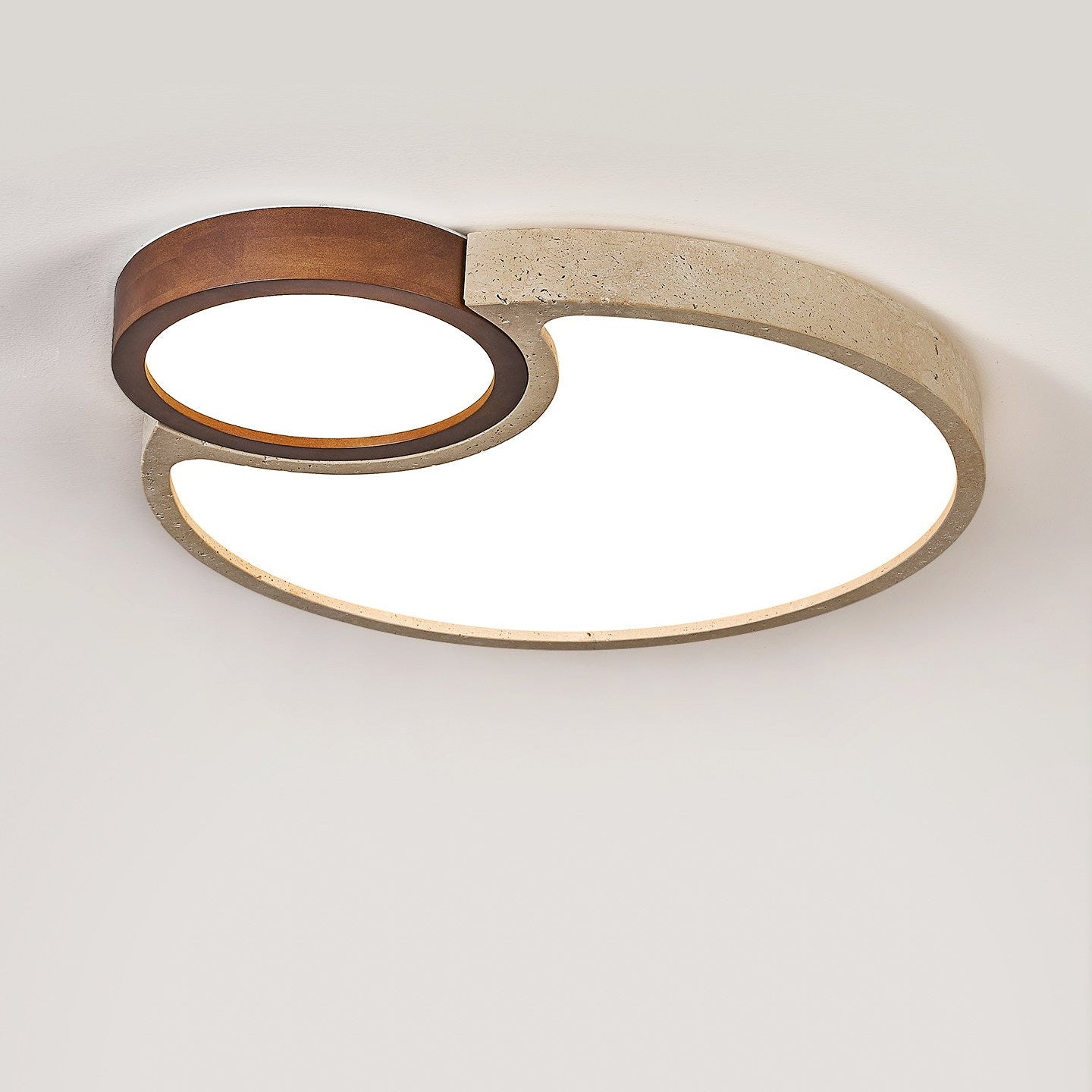 Velto Travertine Ceiling Light