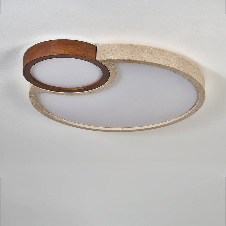 Velto Travertine Ceiling Light