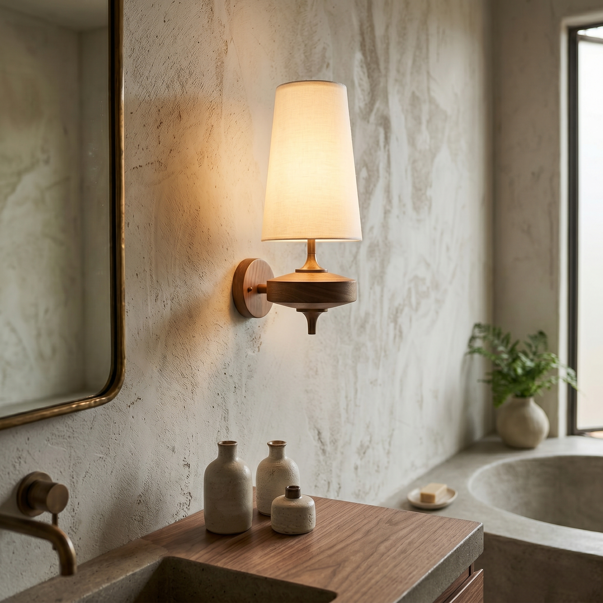 Alreno Cone Wall Light