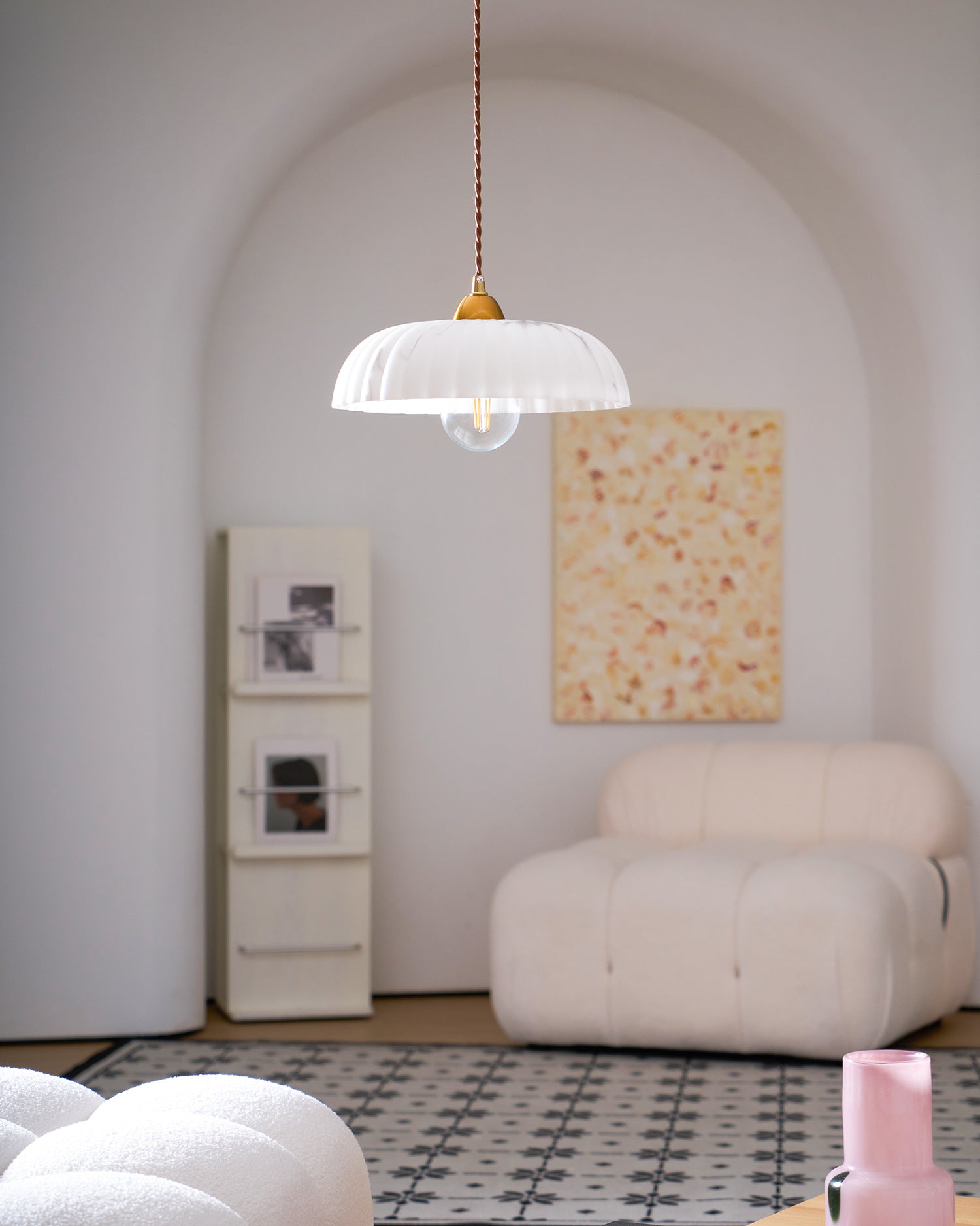 Arelonlon Round Pendant Light