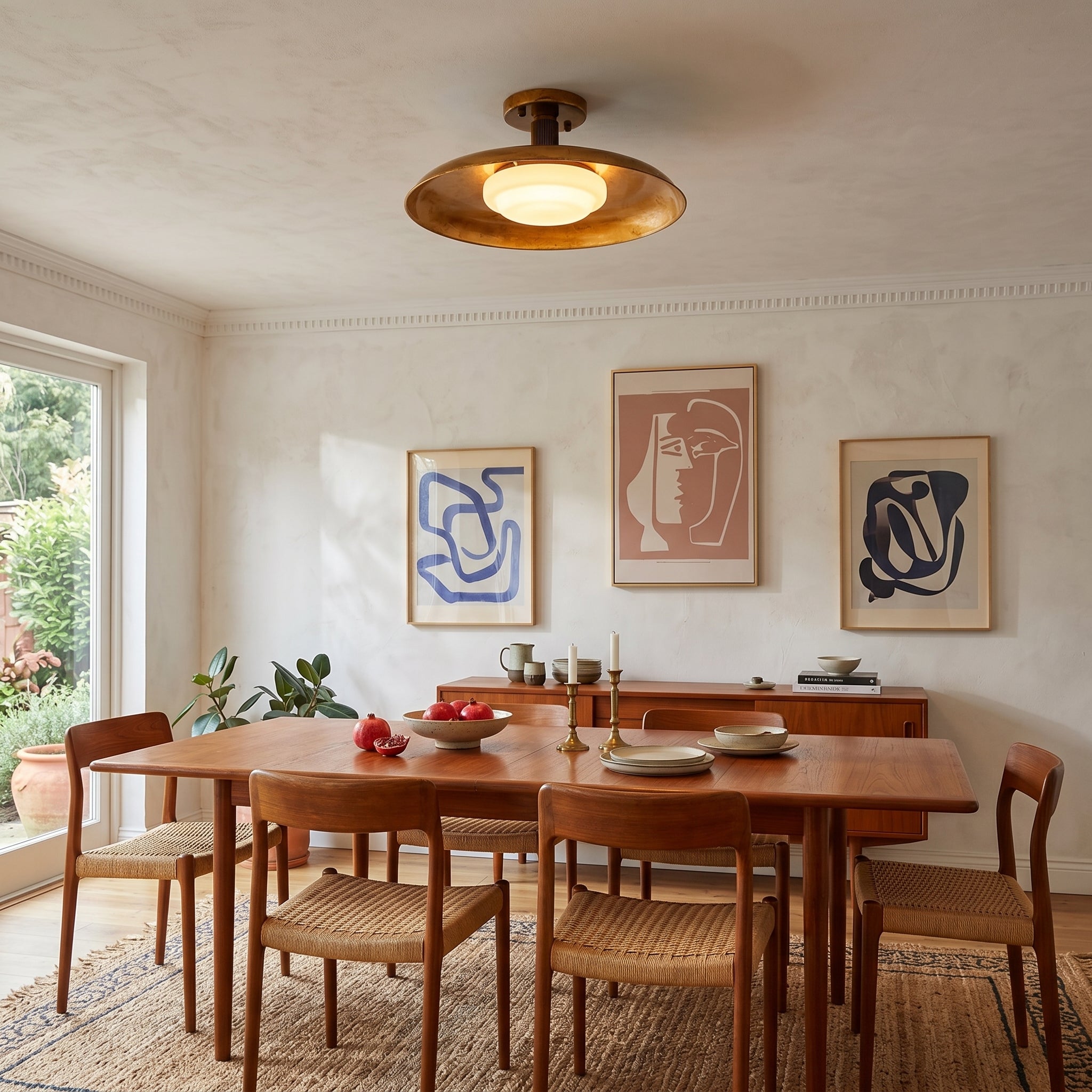 Alronero Round Ceiling Light