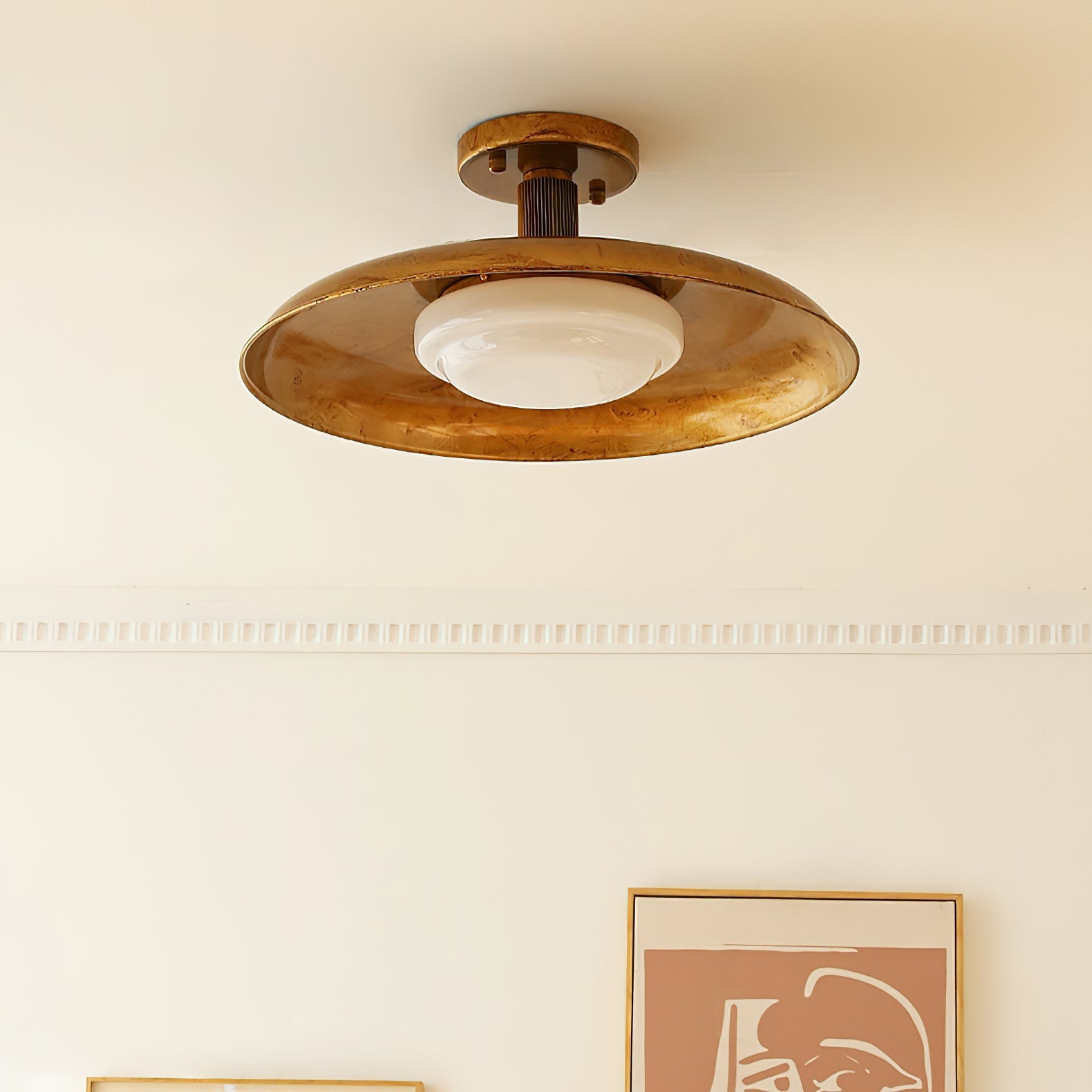 Alronero Round Ceiling Light