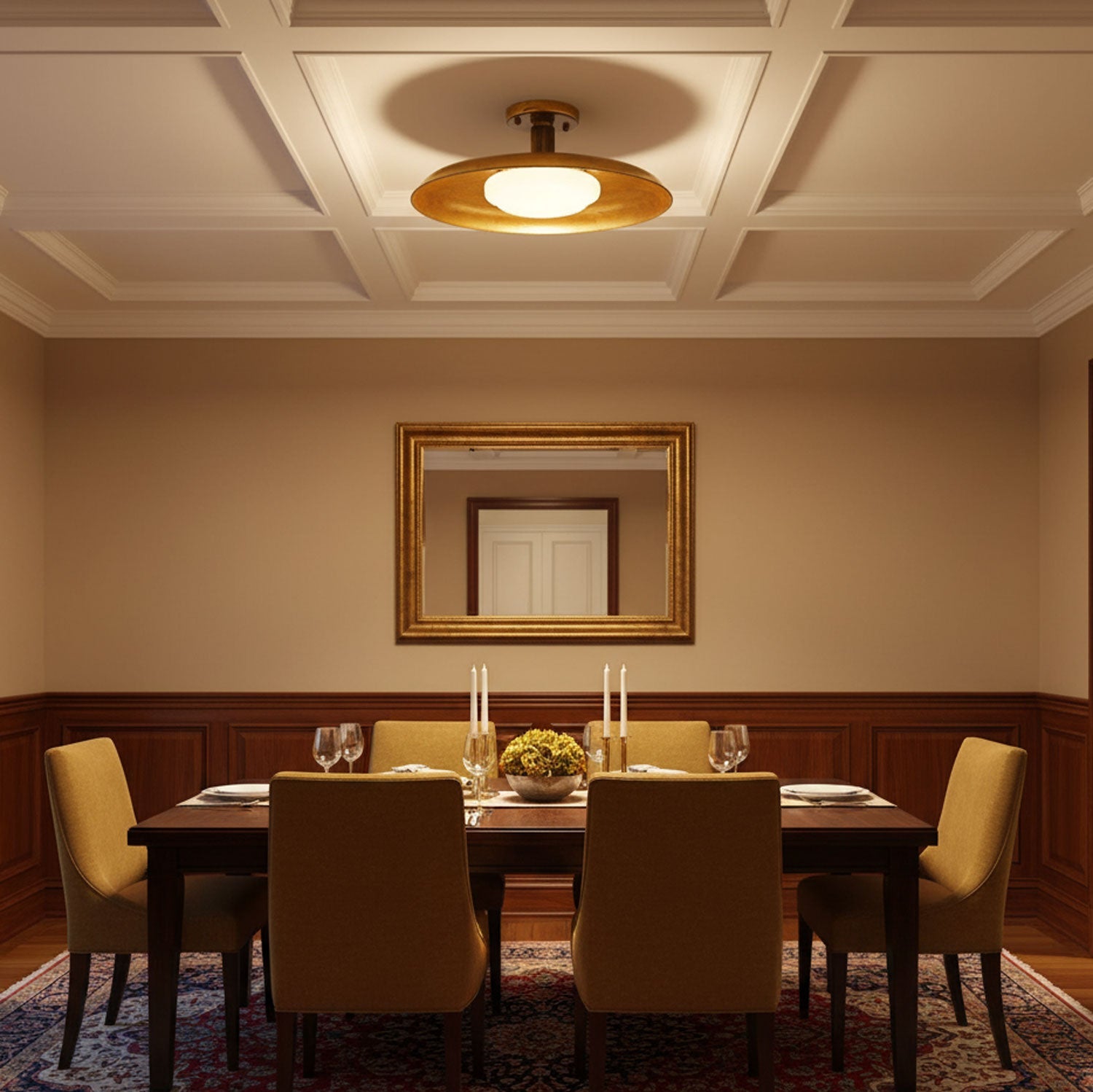 Alronero Round Ceiling Light
