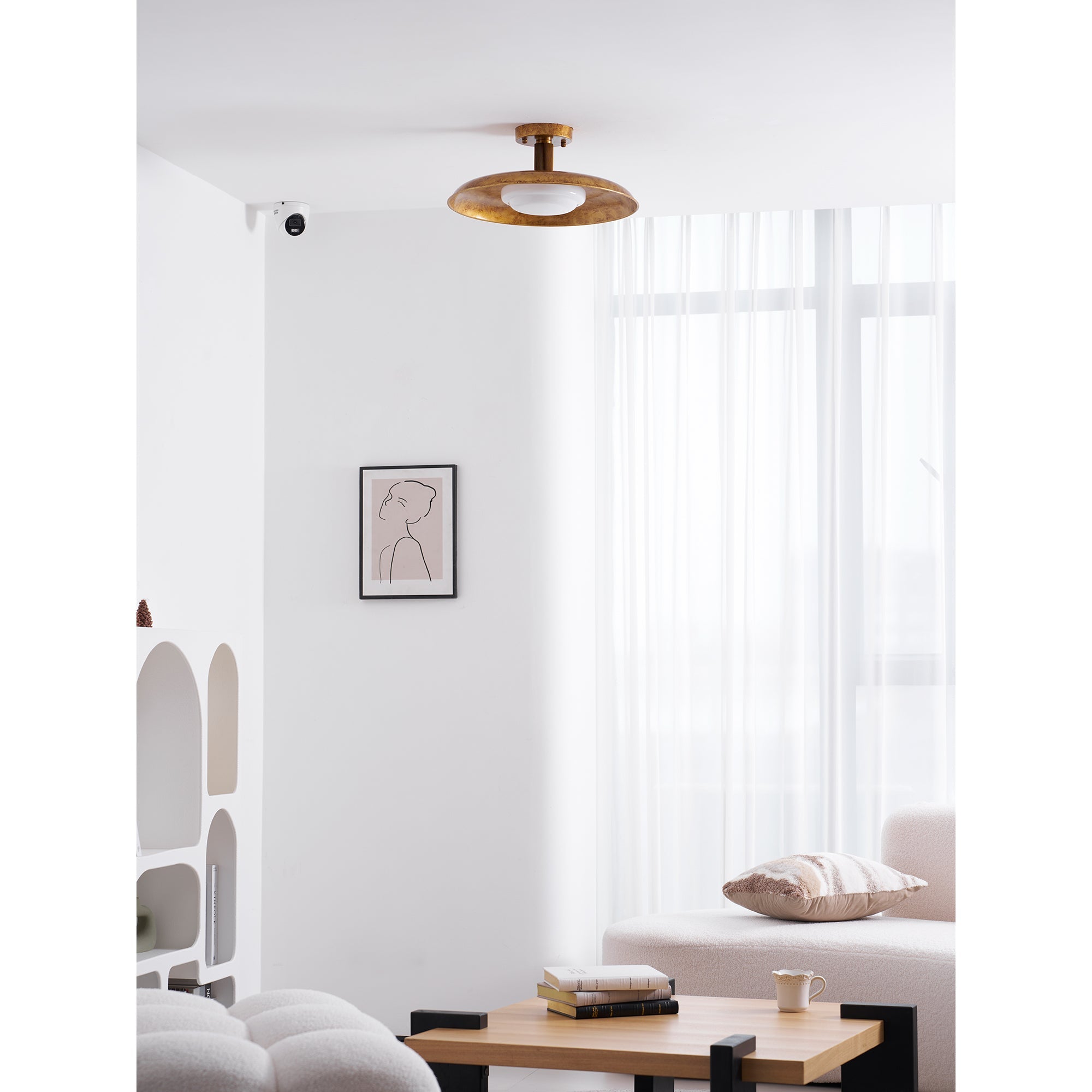 Alronero Round Ceiling Light