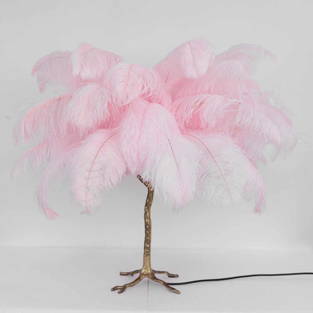 Dekorfine Ostrich Feather Table Lamp — Detail View 55
