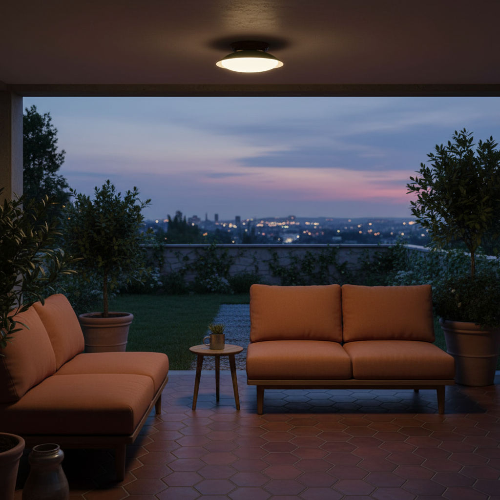 Obulo Outdoor Ceiling Light