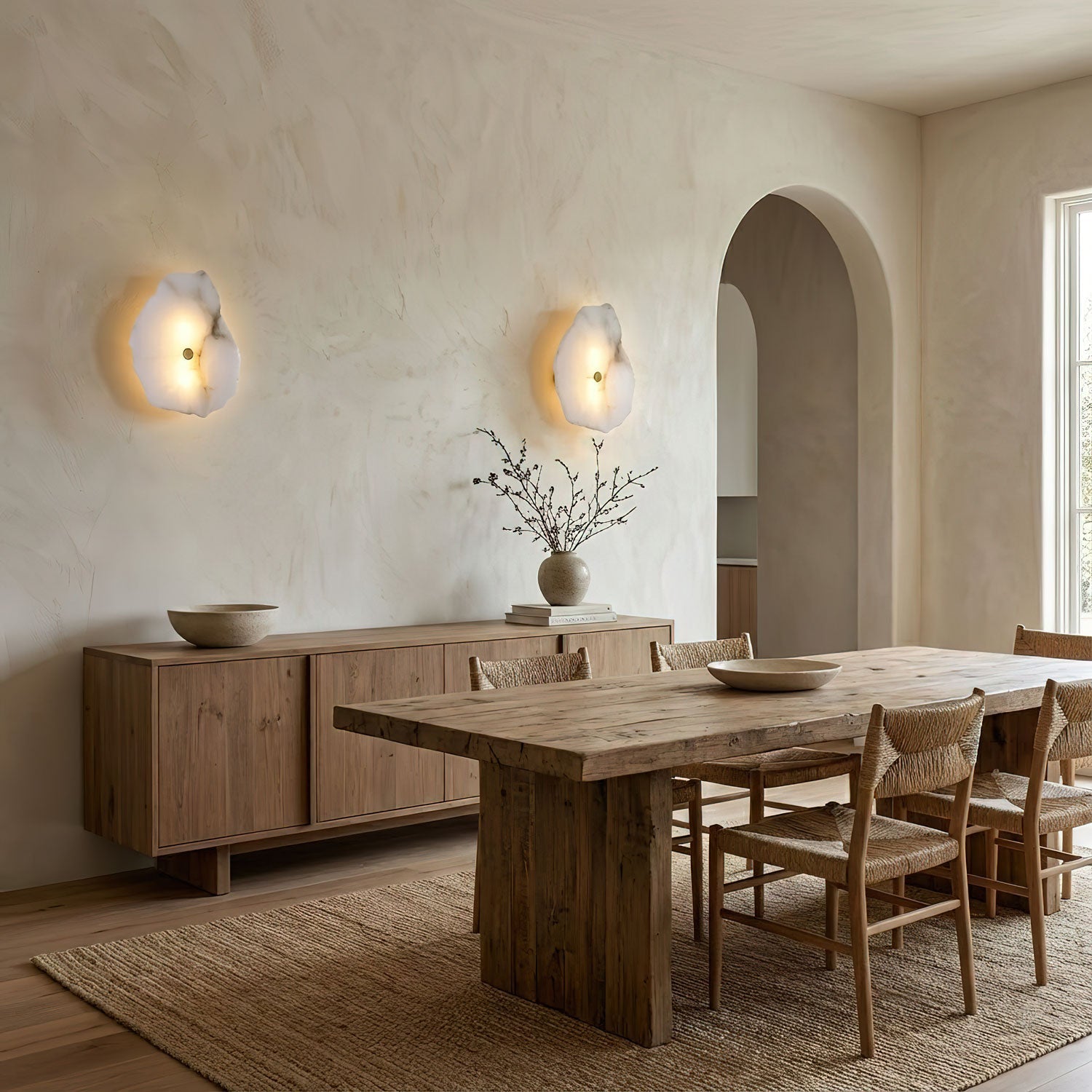 Torelsan Alabaster Wall Light